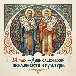 24 мая - День славянской письменности и культуры