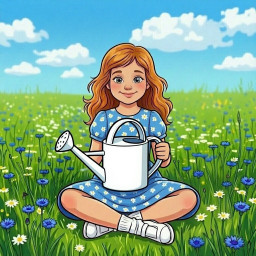 "Сказка «Варвара и васильки" "Сказка «Варвара и васильки"