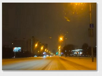Снег в апреле